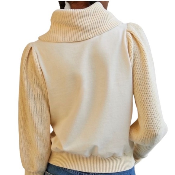 Dolan Anthropologie Cowl Neck Sweatshirt/Sweater - Small - NEW with tags - Picture 4 of 12